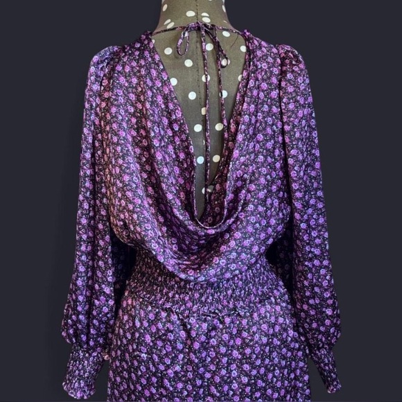 NWT {Layden} Dress Mini Roses Medium - Picture 2 of 7